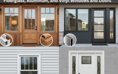 A Complete Guide to Choosing Between Wood, Fiberglass, Aluminum, and Vinyl Windows and Doors
