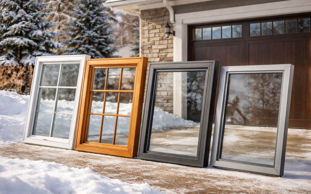 Best Window Materials for Edmonton Homes: Comparing Vinyl, Wood, Fiberglass and Aluminum