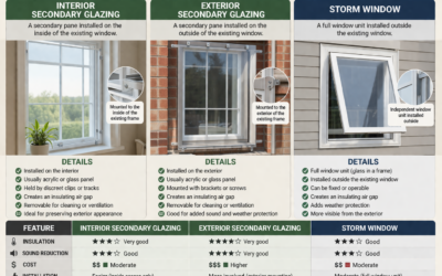 Storm Windows vs Secondary Glazing in Edmonton: Which Is Better for Heritage Homes