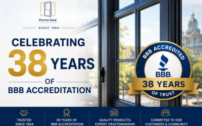 Permaseal Windows & Doors Celeberates 38-Year Anniversary for BBB Accreditation