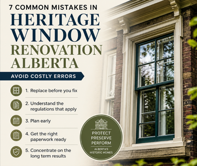 7 Common Mistakes Homeowners Make When Renovating Heritage Windows And How to Avoid Them